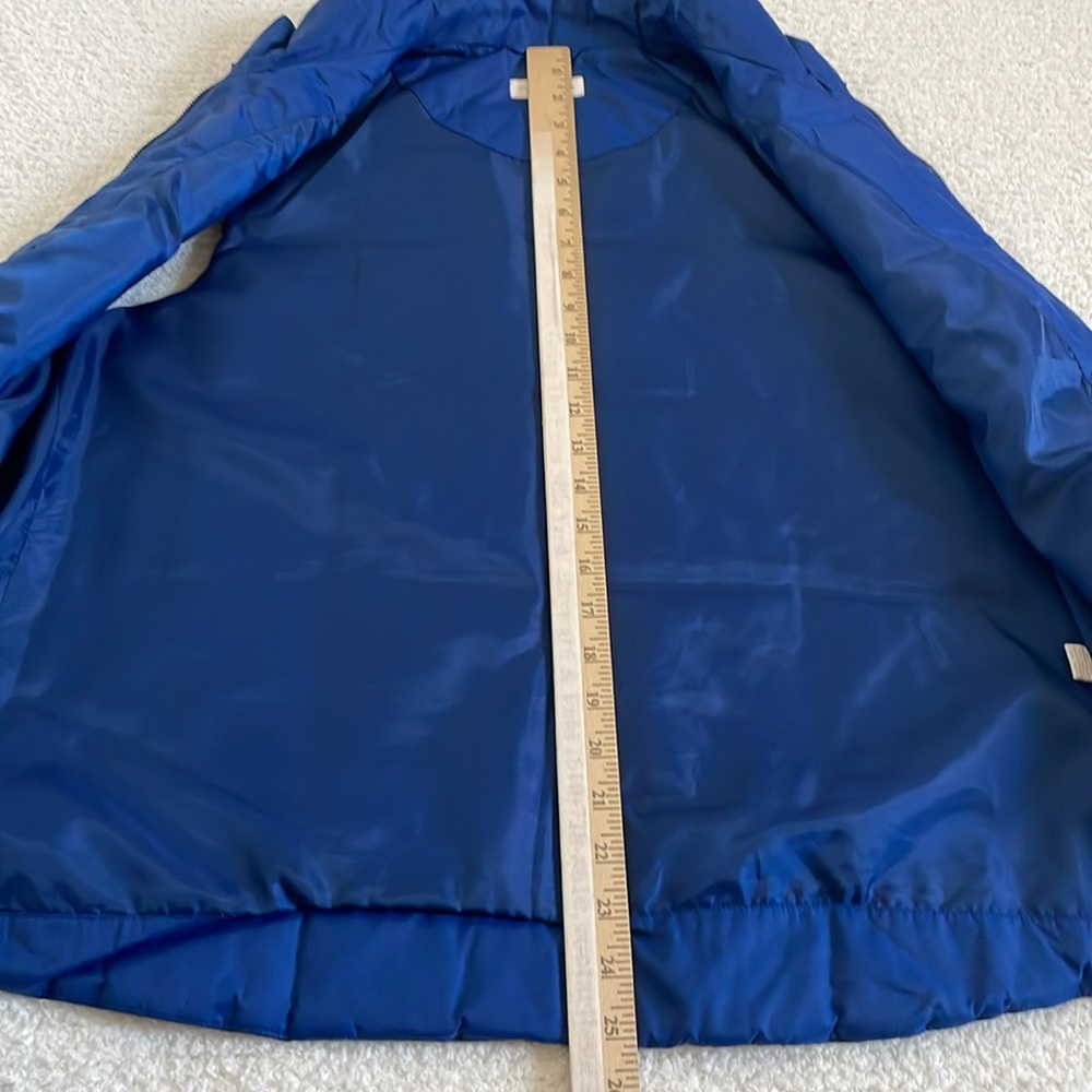 CHARTER CIUB QUILTED STAND COLLAR, ROYAL BLUE VEST- SIZE LARGE - Picture 8 of 14